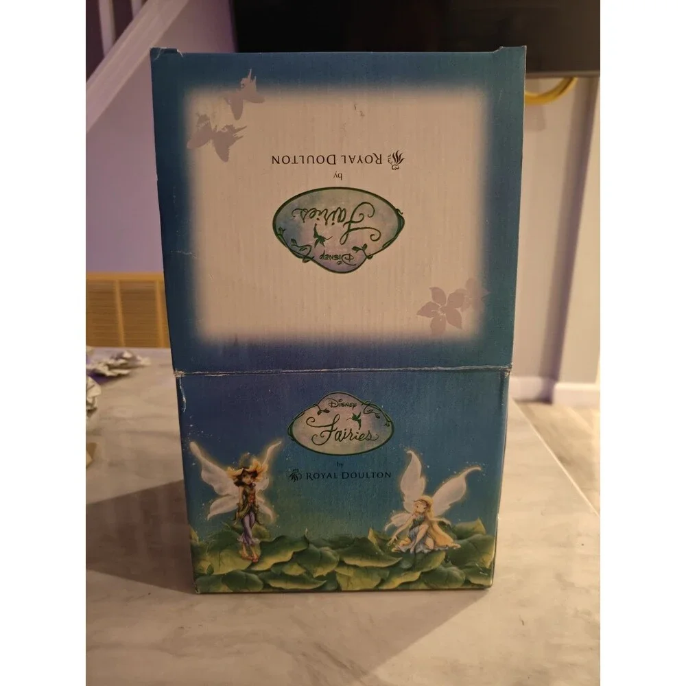 Royal Doulton Tinkerbell Cottage Fairies Hand Made/Hand Decorated Trinket w/box